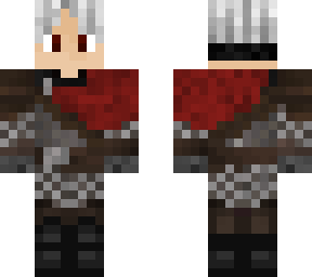 castle guard white hair