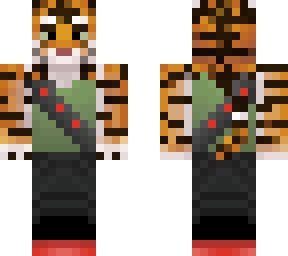 cool bengal tiger (with red boots)
