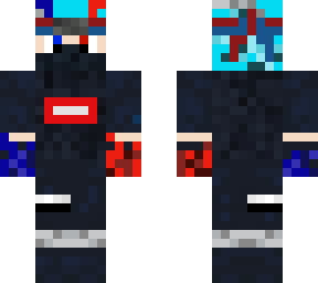 cyan hair kakashi