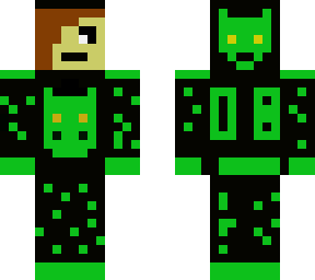 db dragon jacket (creeper colors)