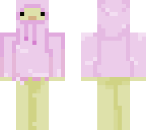 duck in a hoodie