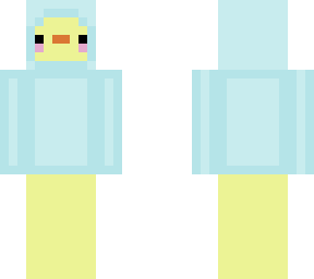 duck in hoodie