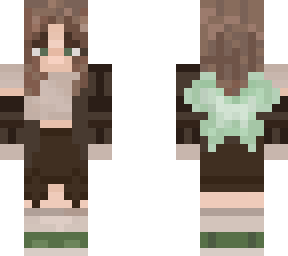 fairy with short brown hair