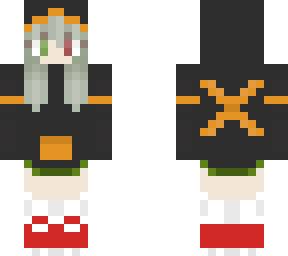 female izuku in bakugo's hoodie