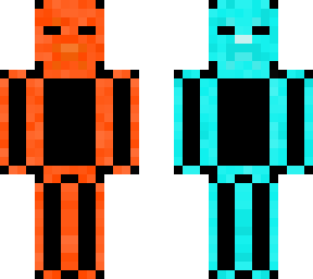 fire and water - black