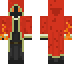 fire mage with eyes
