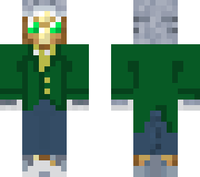 foolish in a suit dark green