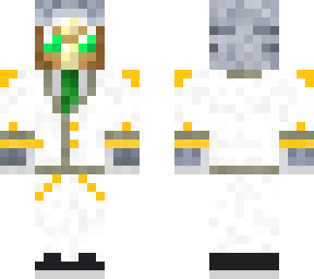 foolish with white-gold suit