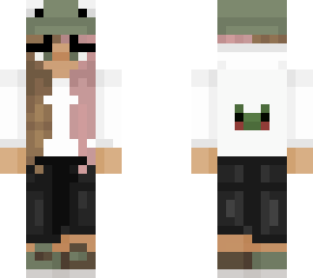 frog hoodie girl with a frog hat