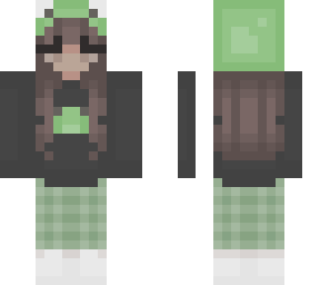 frog villager girl