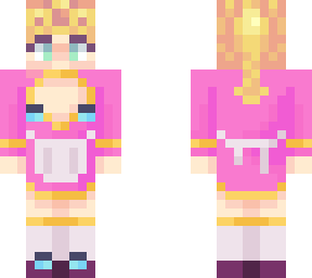 giorno in a maid dress
