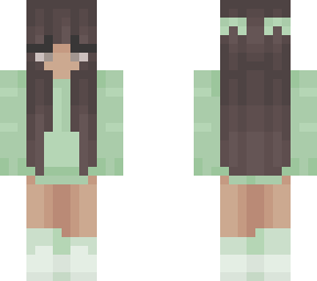 green hoodie