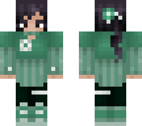 green nature girl