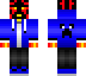 hoodie fire demon