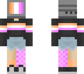 lesbean pride tv head