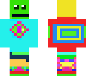 me first  trash skin