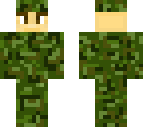 military camonflage skin