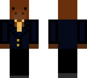 moose in a suit