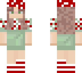 mushroom girl mujer honguito