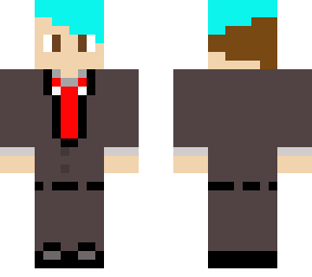 my first skin business suit fixed