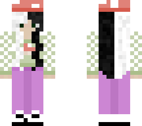 not my mushroom girl (in white) (but without ugly eyebrows)