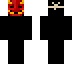 oni demon mask skin