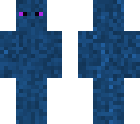 original  blue static enderman