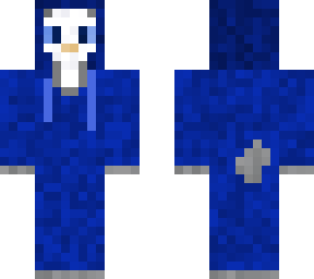 penguin in a onesie