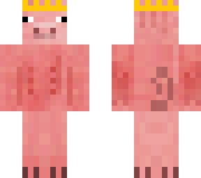 pig with crown edit