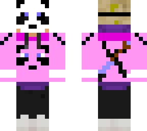 pink panda guy