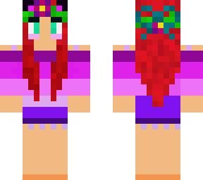 pretty flower girl