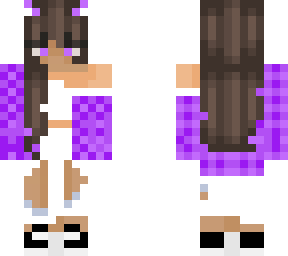 purple devil girl skin