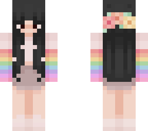 rainbow girl