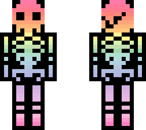 rainbow skeleton edit