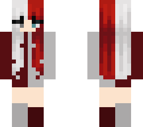 red and white