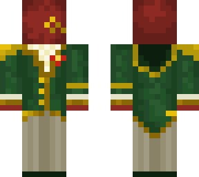 red man suit