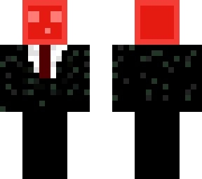 red slime in suit