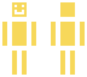 retro yellow guy thing