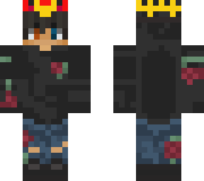 skater boy with crown