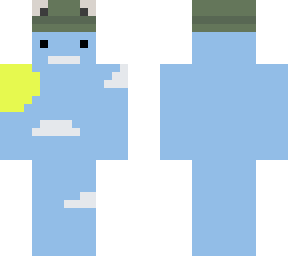 sky with froggy hat