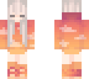 sunset girl skin