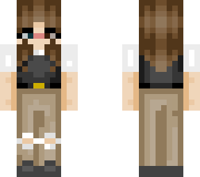 this is not supposed to be a serious skin!! (short sleeves/cropped shirt)