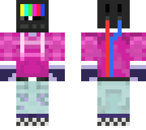 tv head color bars