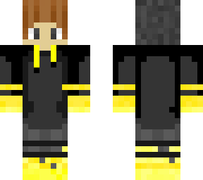 yellow/black sweatshirt