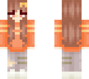 ++ orange sweater ++