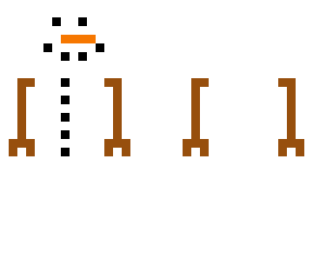 a snowman?