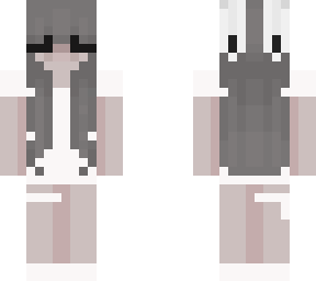 aesthetic white dress
