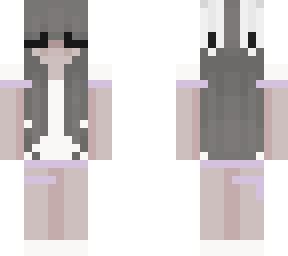 aesthetic white dress purple recolor *
