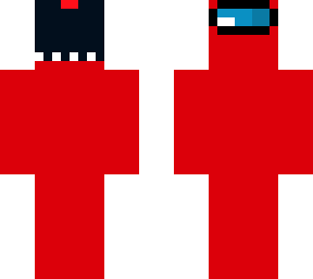 among us: red but imposter style