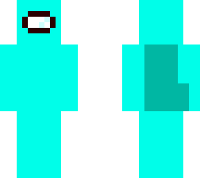 among us cyan
